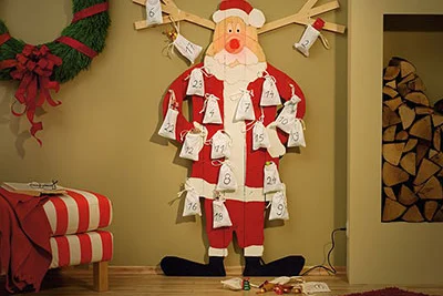 Weihnachtsmann Adventskalender